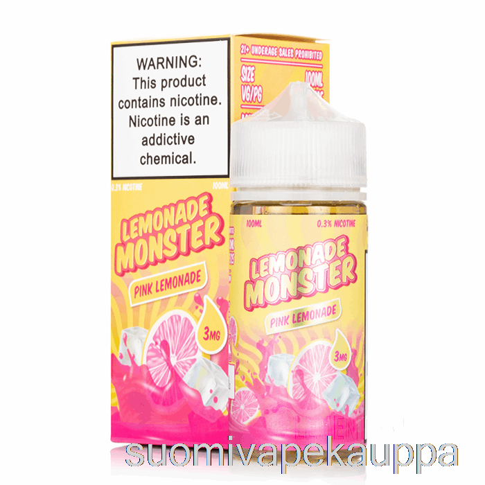 Vape Box Pink Limonadi - Limonadihirviö - 100ml 0mg